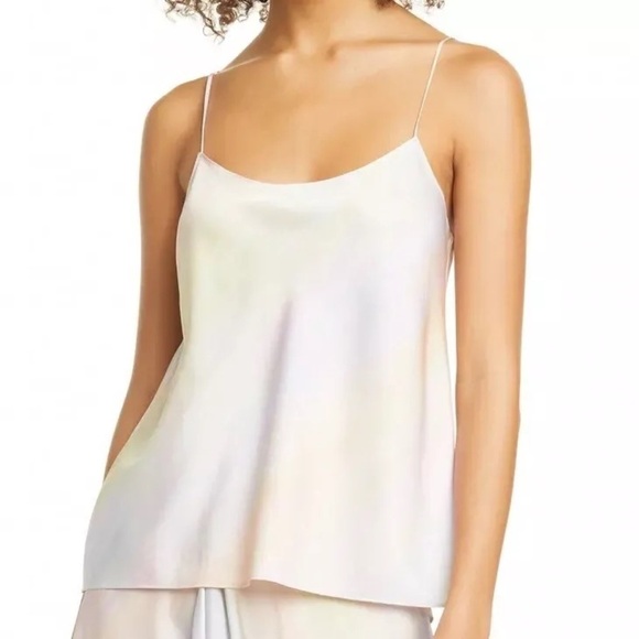 Vince Tank Top Rainbow Wash Camisole Spaghetti Strap M - Picture 5 of 9